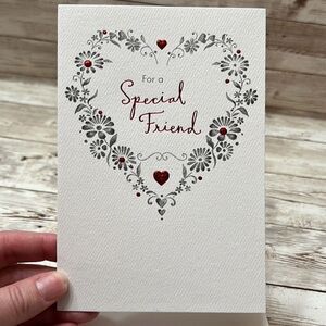 New! FRIEND Valentine’s Day Cards Set of 8 w/ Envelopes Galentine’s Girlfriend